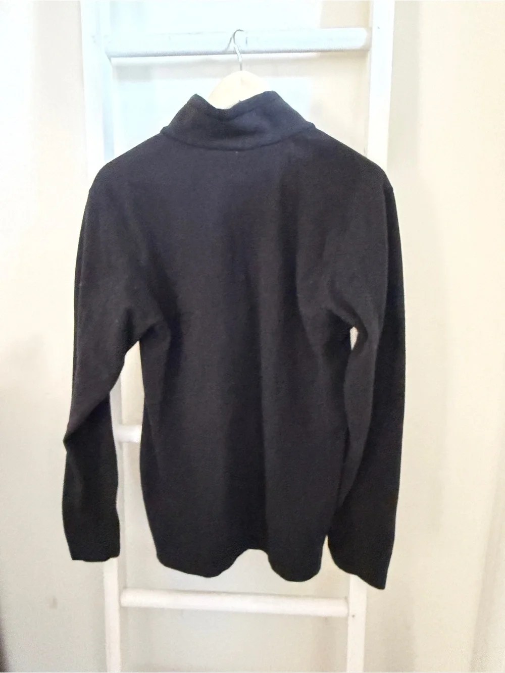 Patagonia Men’s Black Quarter Zip Fleece Pullover Jacket Size Medium